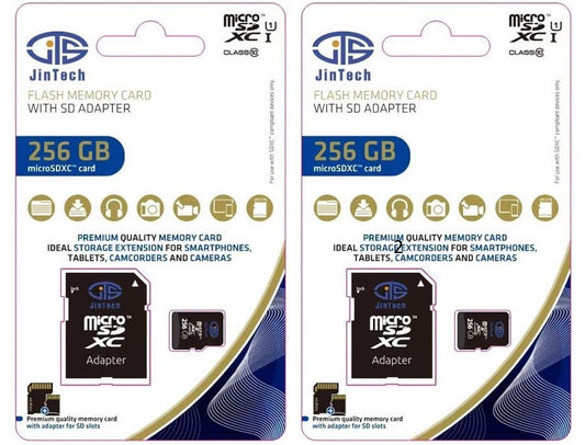 256 GB Micro SD Card  2 pack